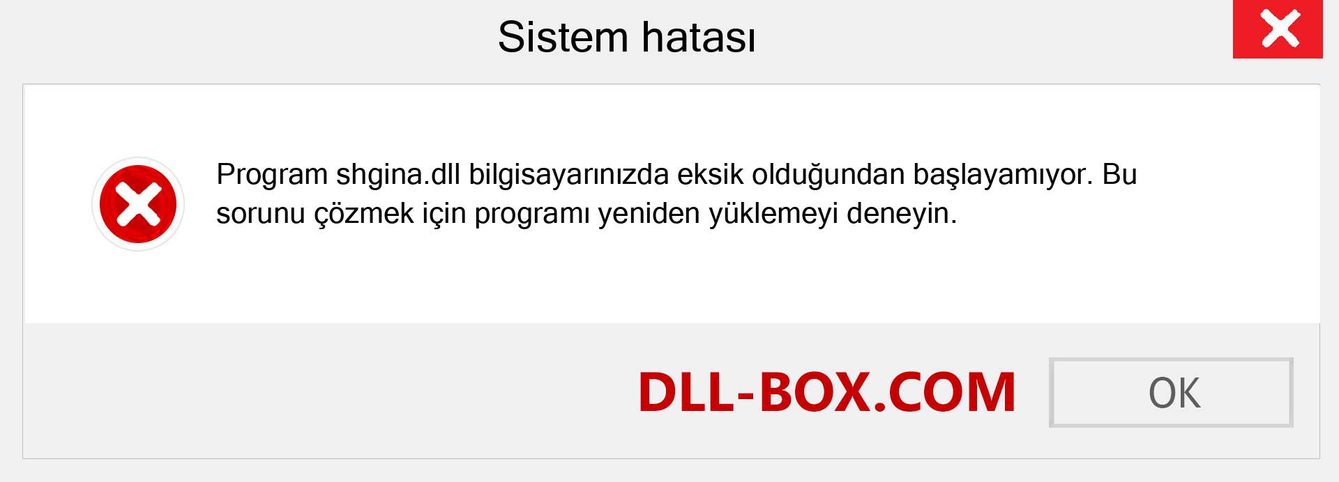 shgina.dll dosyası eksik mi? Windows 7, 8, 10 için İndirin - Windows'ta shgina dll Eksik Hatasını Düzeltin, fotoğraflar, resimler